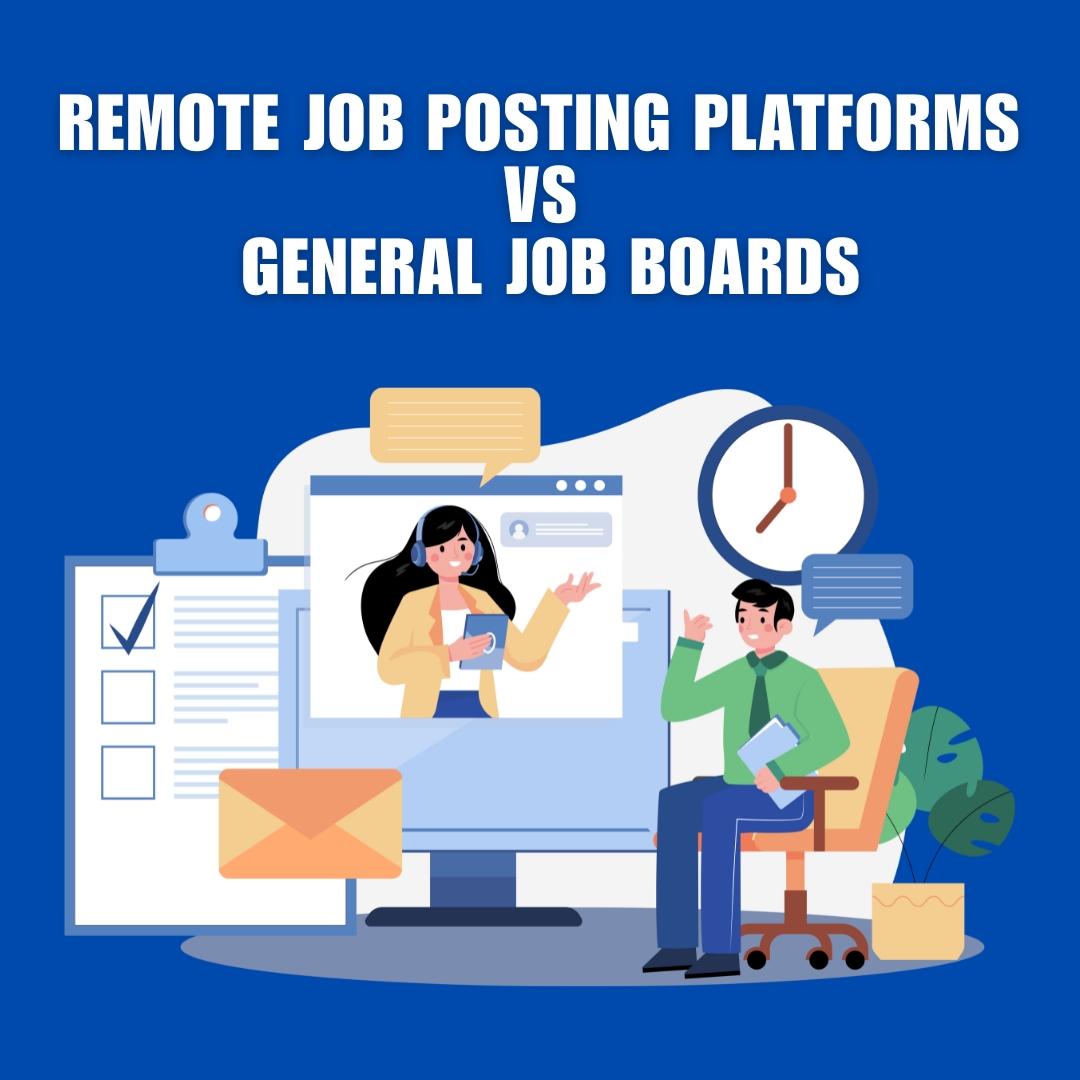 Remote job posting platforms