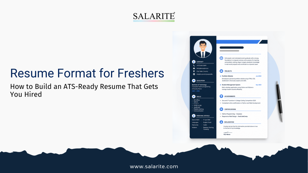 Resume Format for Freshers How to Build an ATS-Ready Resume That Gets You Hired